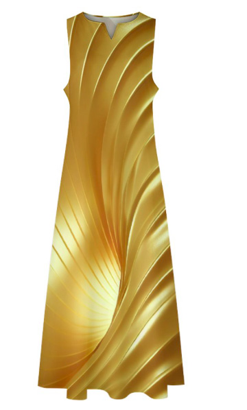 Puccelli Golden designer dress
